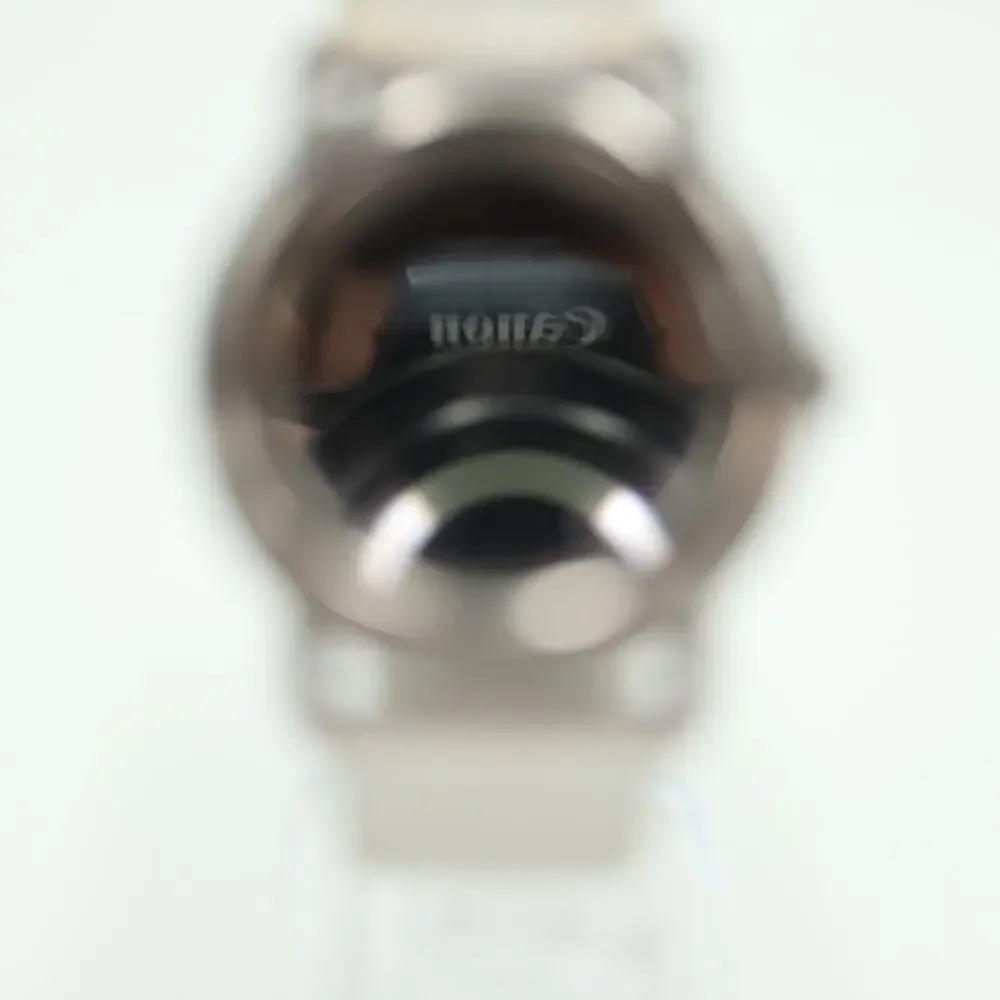 Marc Jacobs Womens Gunmetal Watch 33mm Round Leather Strap MBM1220 w New Battery